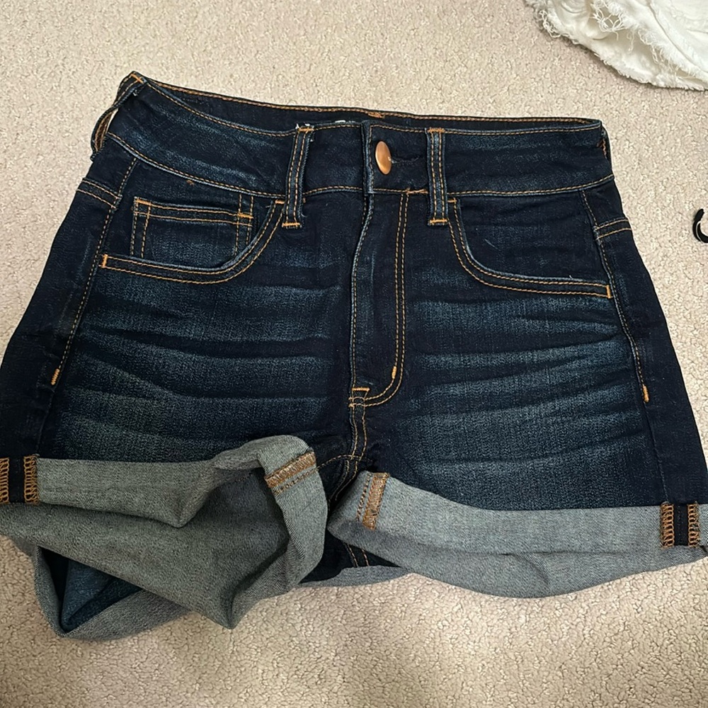 american eagle jean shorts